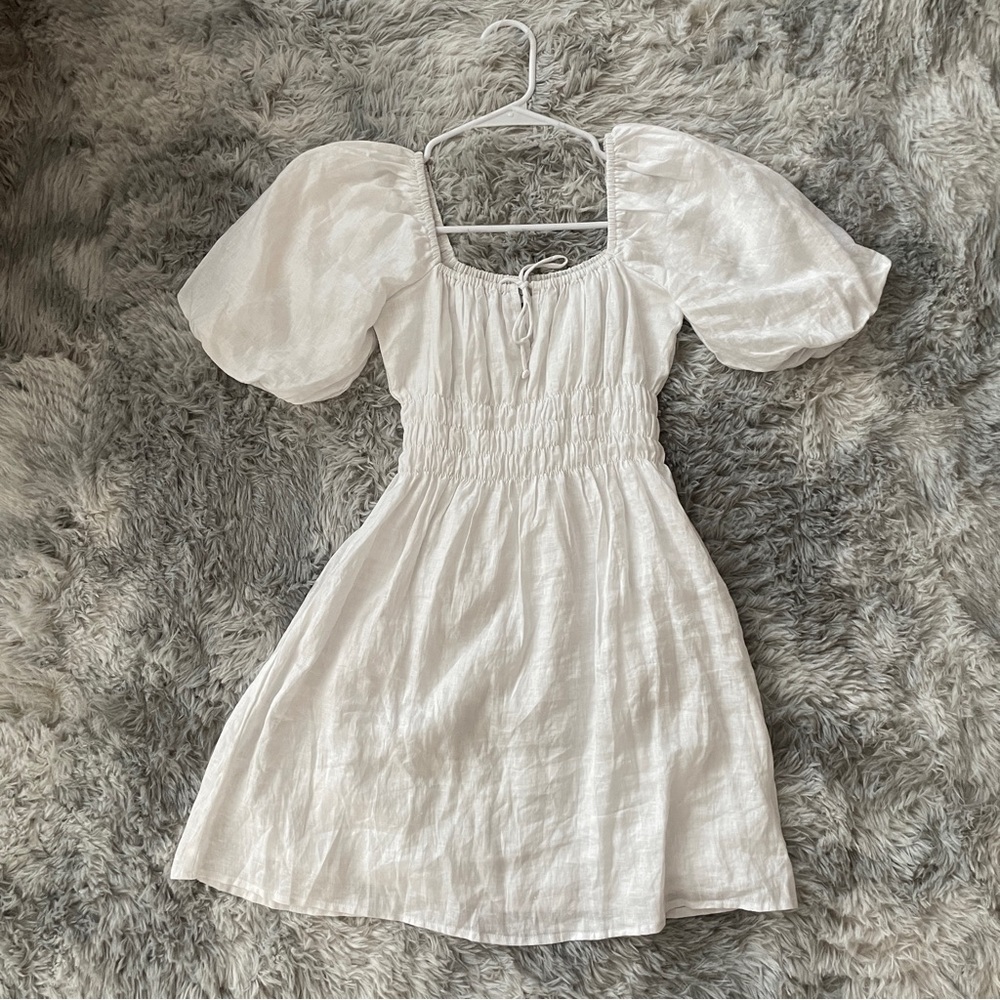 NWOT Faithfull the brand white dress